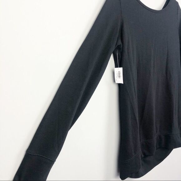OLD NAVY ACTIVE | Cutout Back Long Sleeve Top S - Picture 5 of 8